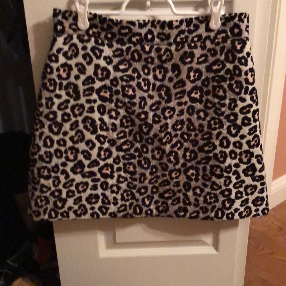 Leopard skirt Topshop